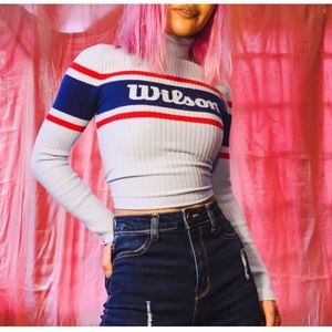 WILSON X FOREVER21 COLAB TURTLENECK TOP